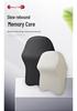 Four Seasons Memory Foam Car Neck and Lumbar Support Pillow