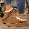 Women's Height Increasing Birkenstocks, Faux Fur Lined Platform Clogs, Retro Outdoor Booties for Women