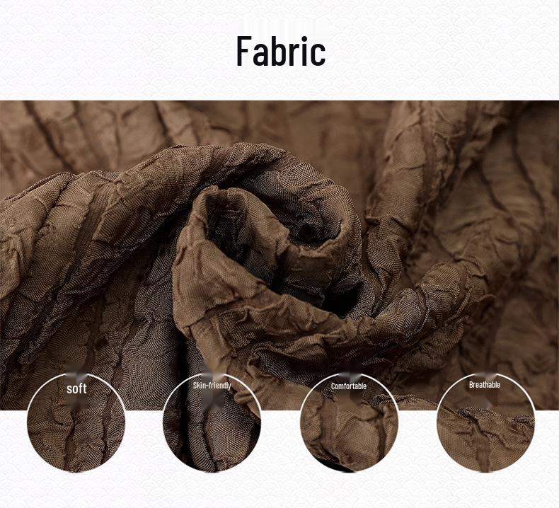 Casual Wrinkle-Texture Jacket