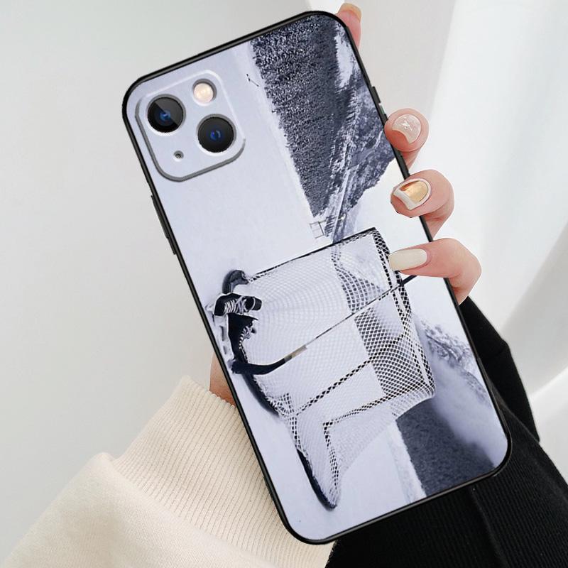 Hockey Sport Phone Case For iPhone 17 Pro Max 14 13 12 11 15 16 Pro Max mini 15 16 Plus 16e 17 Air Cover