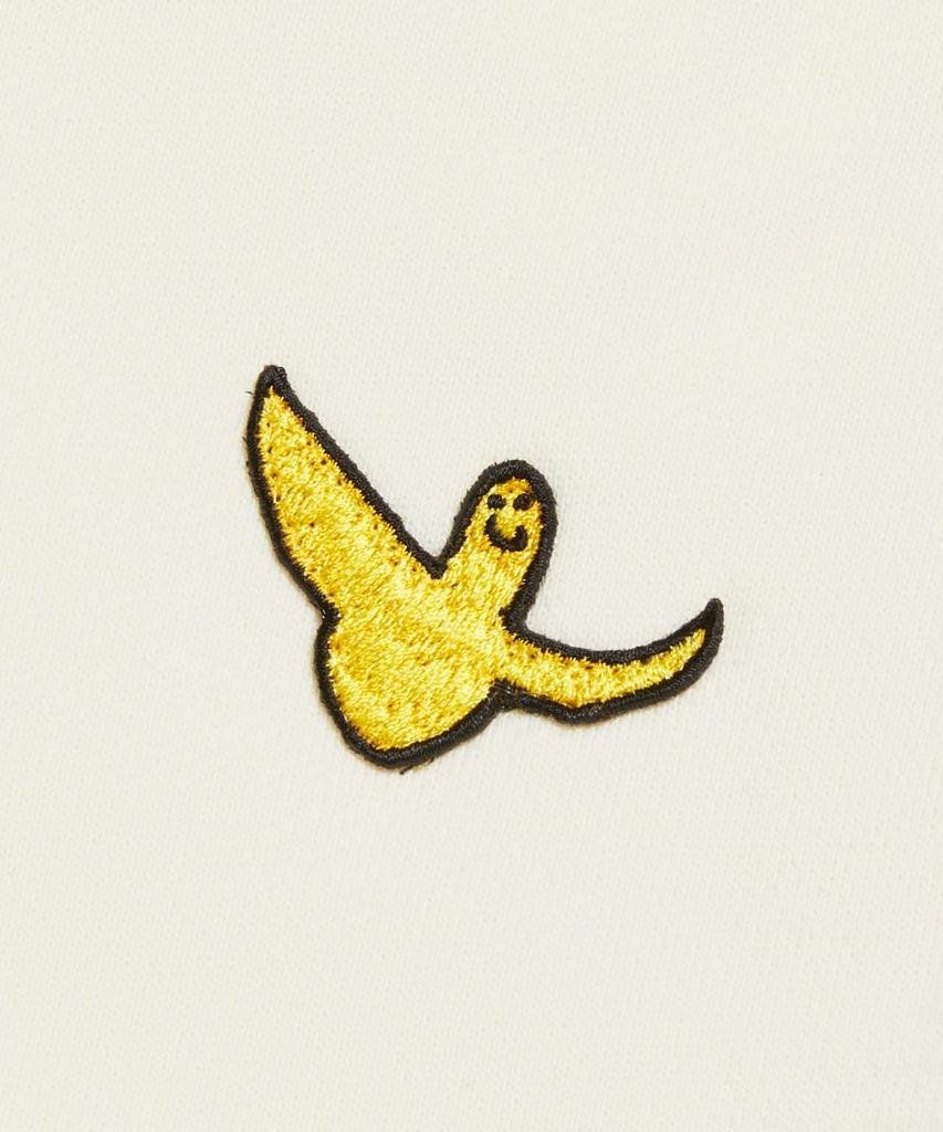 Mark Gonzales Angel Wappen Zip-Up Hoodie - Ivory