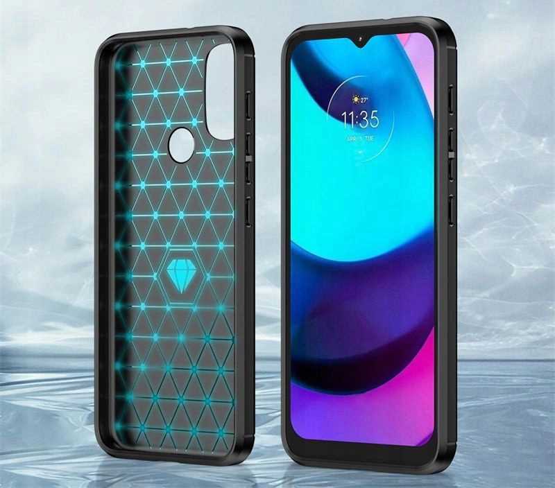 Sc Carbon Moto E20 / E40 Czarny