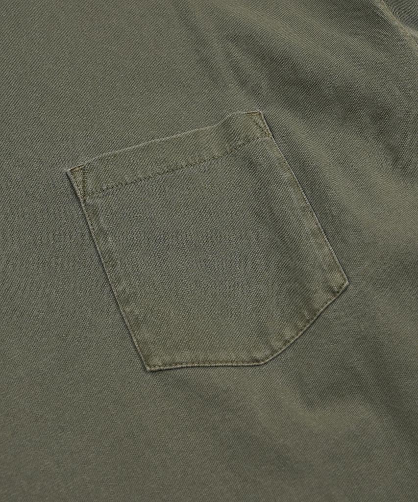 FRIZMWORKS Pigment Pocket Long Sleeve Tee _ Olive
