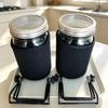 Seed Sprouting Glass Mason Jar with Stainless Steel Lid and Stand