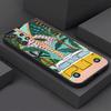 Jungle Art illustration Snake Cats Sloth For Samsung A55 Case A54 A52S A53 5G A51 A34 A35 A33 A32 A50 A72 A71 A30 A7 Soft Cover