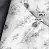 1PC Floral Pattern Printed Shower Curtain, Waterproof, with 12 Hooks, Bathroom Showers, Bathtub, Fashionable Home Use