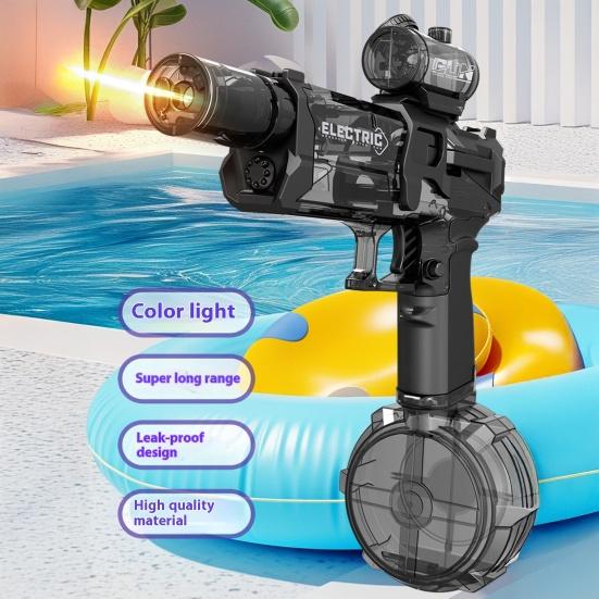 Elektrická vodní pistole pro dospělé Dětská vodní stříkačka s LED světly