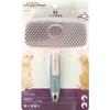 Doggyman BS Soft Slicker Brush with Cleaning Function M