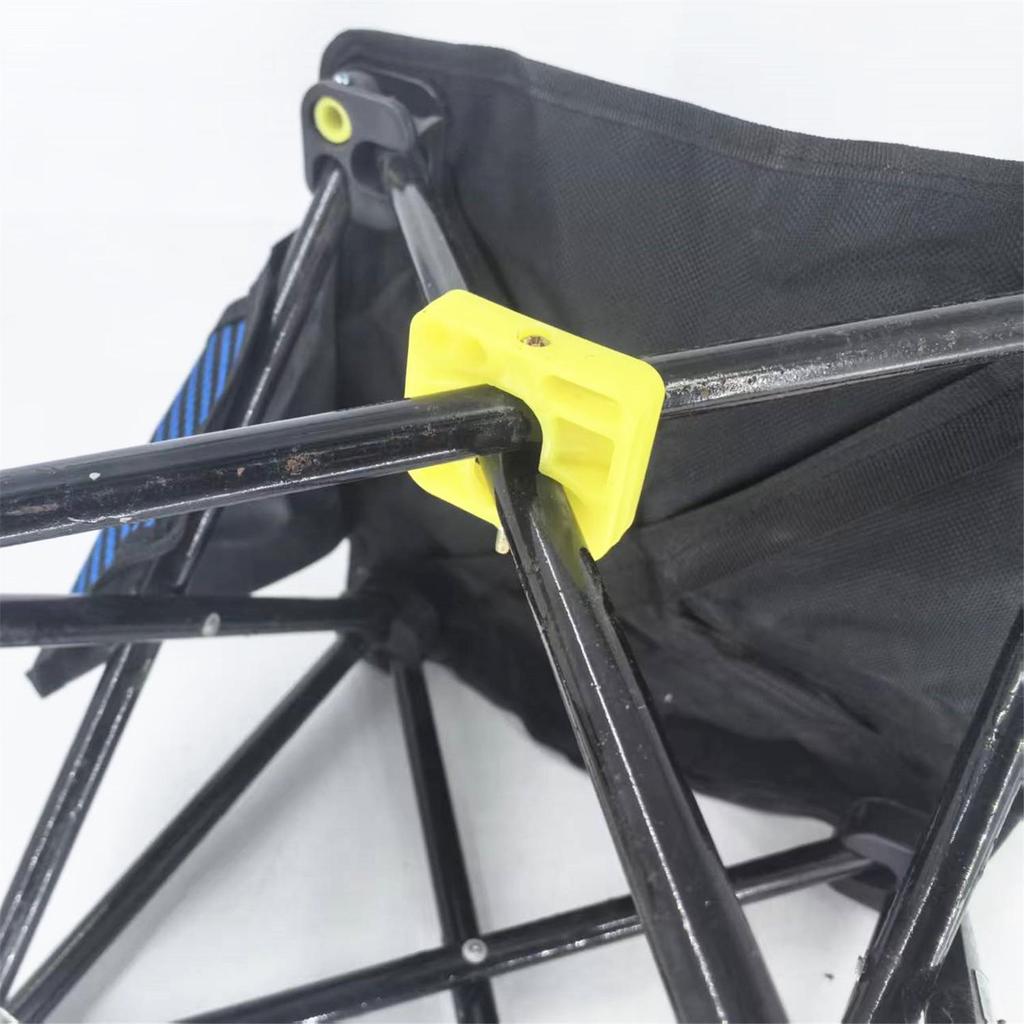 Compact Metal Leg Fishing Chair with Rod Holder – Portable Outdoor Stool for Sketching