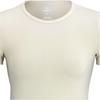 Under Armour Vanish Elite Seamless Round Neck Breathable Color Block Short Sleeve T-Shirt Women T-Shirts Dusty-Pink Gray 1383637-273