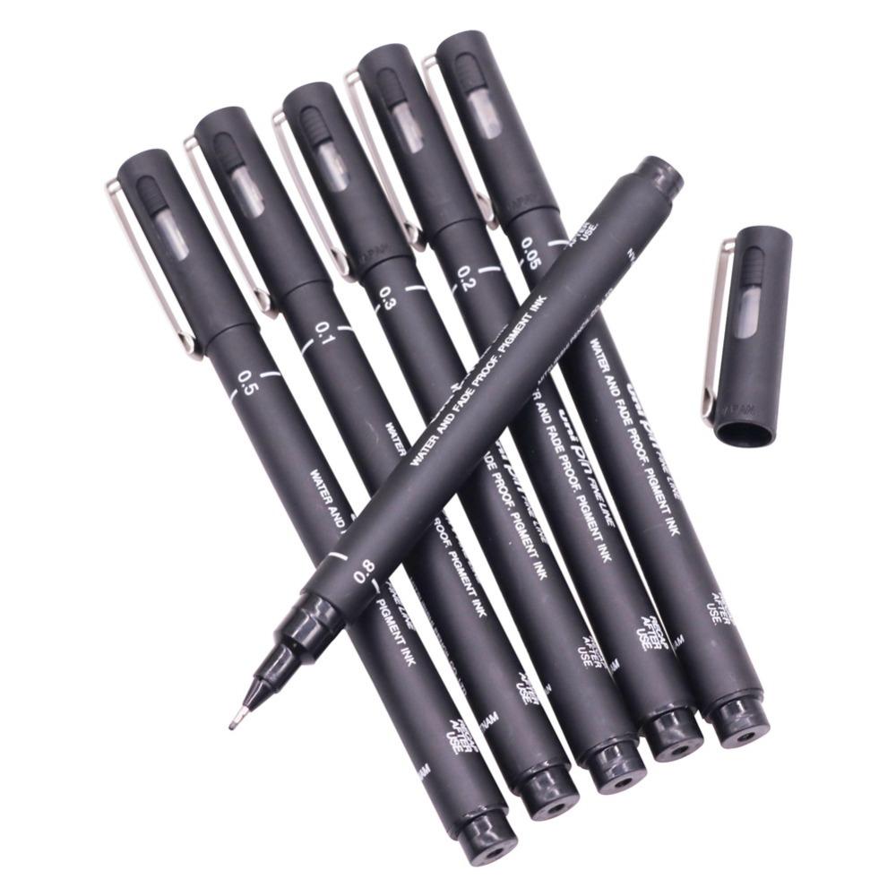 1 Pcs Technical Drawing Pen (0.05MM - 0.8MM) Engineering Drawing Office Writing Gift Pen Black Ink Gel Pen