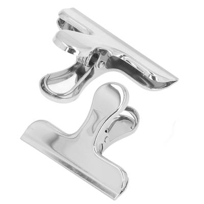 2 Pezzi Clip Bulldog Serraggio Forte Fermo Antiruggine Sicuro Robusto Durevole Superficie Lucida Ampiamente Usato