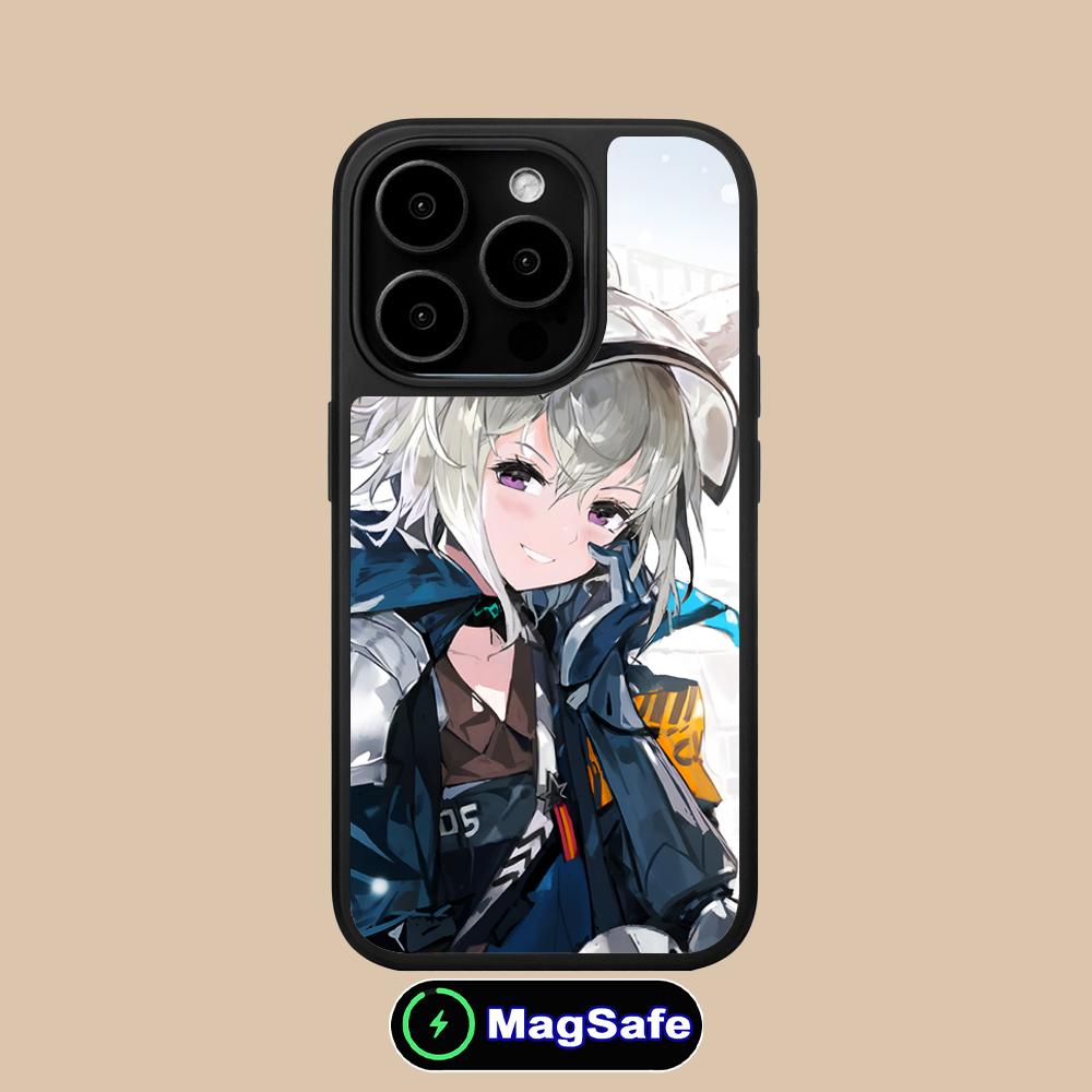 

Arknights Grani Матовая поверхность Magsafe Чехол для мобильного телефона для iPhone 17 16 15 14 13 12 11 Air Pro Max Plus Цветная крышка iPhone 11