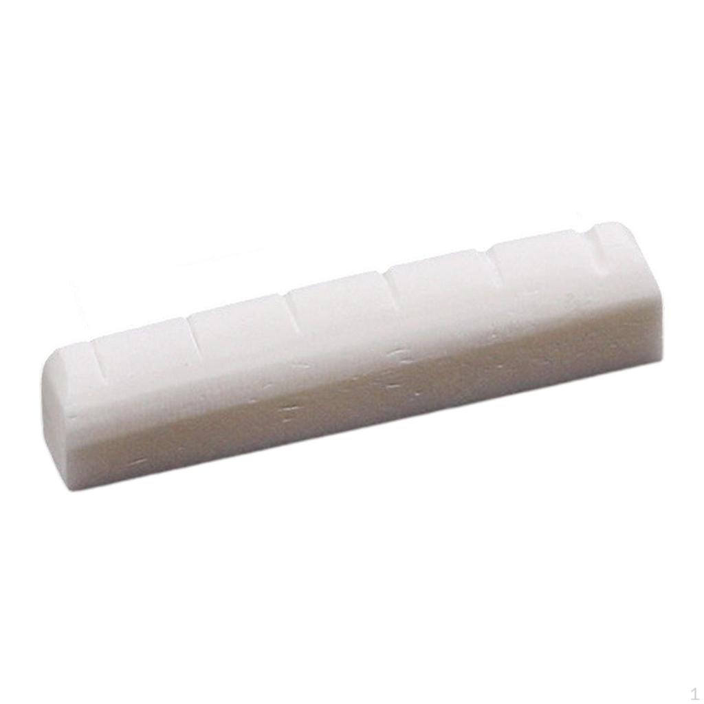 Electric Guitar Bone Nut Artificial Easy to Install Maintenance Precision Luthier Tool