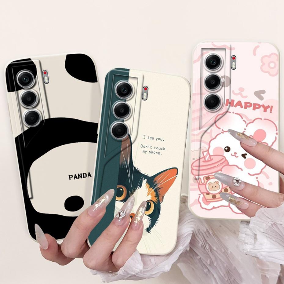 Fashion Design Phone Case For Tecno Camon 40 Pro 4G Camon40 CM5 CM6 Soft Silicone Shockproof Cover For Tecno Camon 40 40Pro 4G