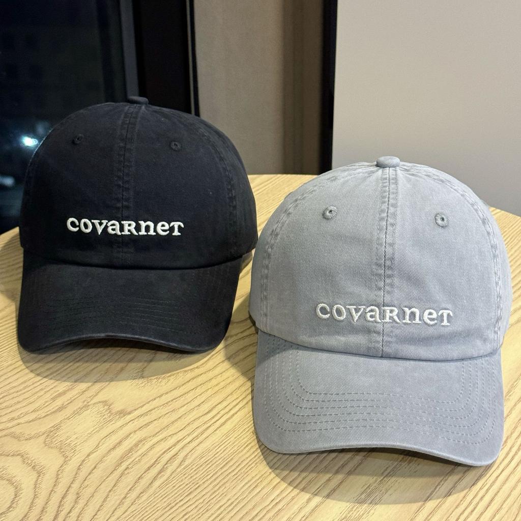 Korean-style new embroidered fashion baseball cap for men and women, outdoor sunshade, enlarged and deepened to make the face appear smaller, curved