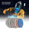 7PCS 4 Inch Set  Wet Dry Diamond Polishing Pads For Granite Concrete Marble