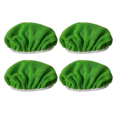 4 Stück Mopp-Ersatztuch, wiederverwendbar, waschbar, hervorragende Wasseraufnahme, Mikrofaser-Mopp-Pads, trockenes Kehren, nasses Wischtuch für Swiffer-Kehrmaschine