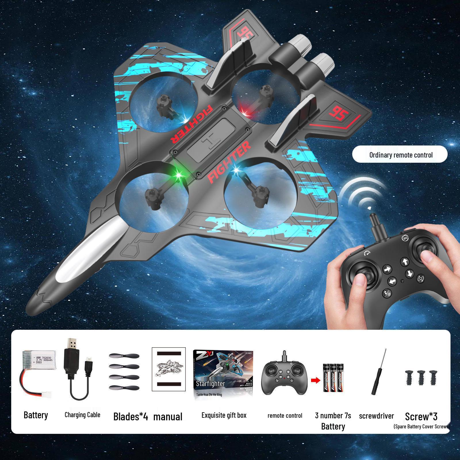 

J-50 Fighter Model Remote Control Airplane - Drop-Resistant Toy for Boys and Girls Standard Set