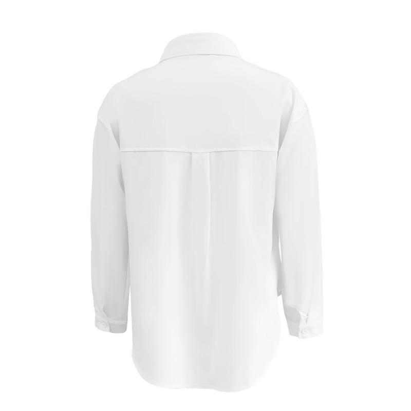 Spring Loose Breathable Long Sleeved Shirt with Fashionable Casual Design Sun Protection Clothing for Women Shirt