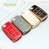 2/3 Buttons Tpu Car Key Case For Vw Volkswagen Mk4 Bora Golf 4 5 6 Jetta Passat Polo Bora Touran Skoda Seat Tpu Cover Shell Fob