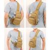 Tactical Shoulder Bag Hiking Backpack Men's Nylon Outdoor Hunting Camping Fishing Molle Hiking Chest Sling Bag
