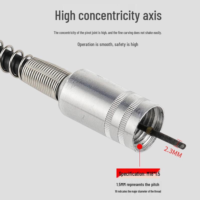 Engraving Machine Flexible Shaft Extension Cord for Electric Grinder, 3MM