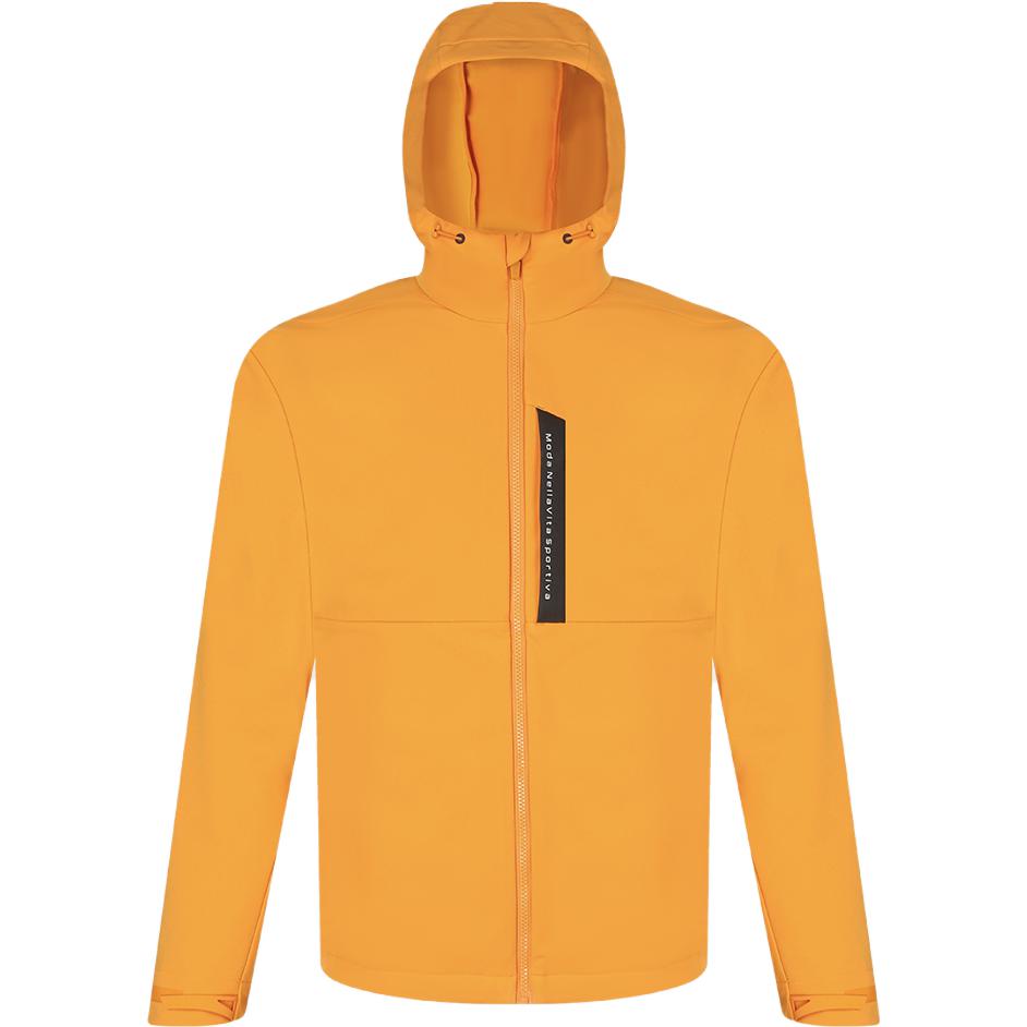 Fila Official 2023 Winter New Two-Piece Down Jacket Warm Coat Hooded Woven Vest Men Outerwear Cadmium-Yellow A11M341914F-YE