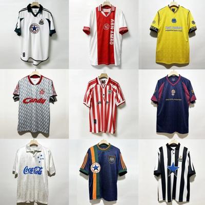 Maillot vintage Ajax Arsenal West Ham Newcastle Napoli Rovers AC maillot de football