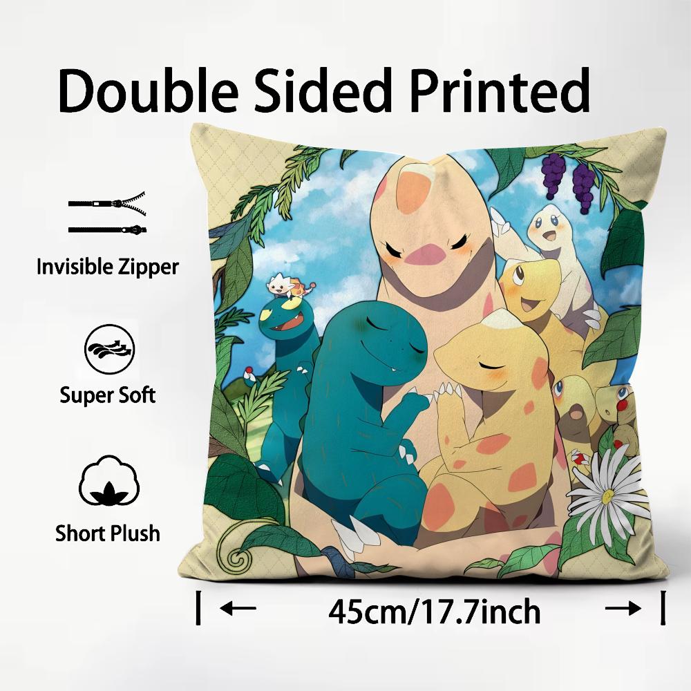anime y-You Are Umasou Cushion Cover Premium Comfort Reversible Pillow Cove -Two in One Design for Any Room & Car Interior
