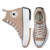 Converse Run Star Hike Platform Mid-Top Canvas Shoes Unisex Honey Tea Brown