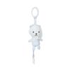 BBSKY Teether Pendant: Rabbit, Elephant, Koala with BB Squeaker & Copper Bell for Car.