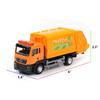 1/64 Man Garbage Truck Trash Bin Model Car Diecast Gift Toy Vehicle Kid