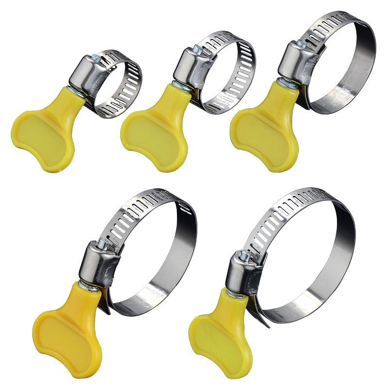 304 Stainless Steel Hose Clamp for Drainpipe Tightening