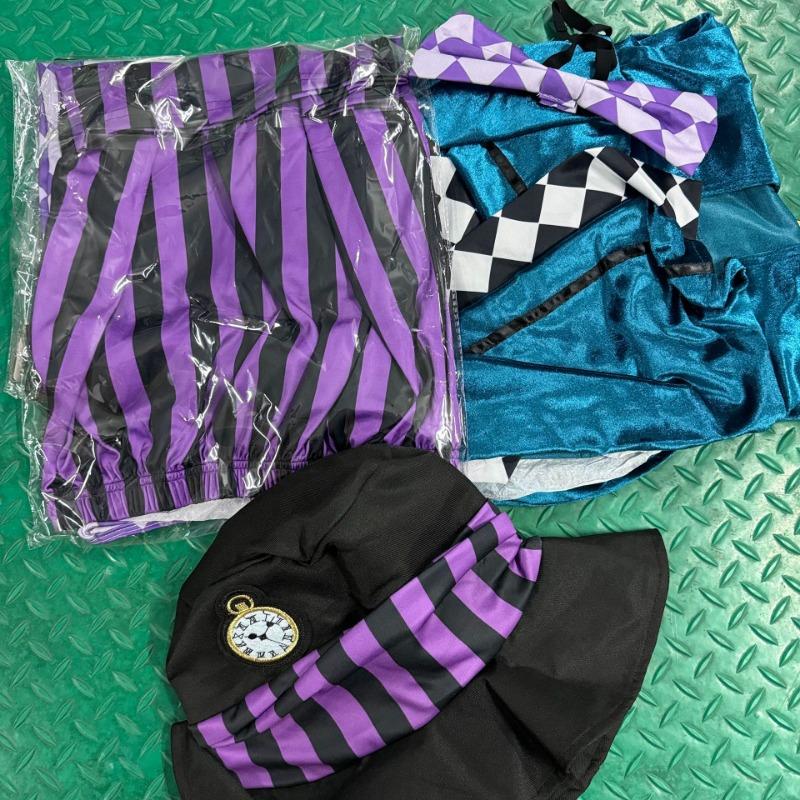S-XL Dark Purple Adult Halloween Cosplay Magician Costume Cosplay Stage Costume Show