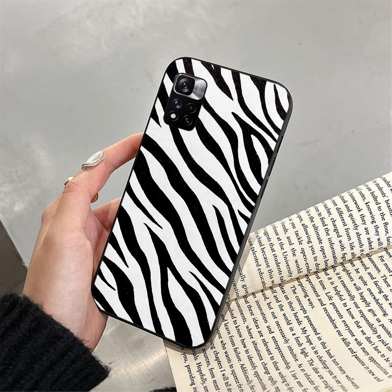 

Phone Case For Xiaomi Poco C71 15T 14T Pro Redmi note 15 14 14 13 Pro Redmi A5 15C 13C Animal Zebra Stripe Redmi Note 14 5G