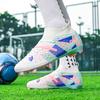 Football Boots Men Professional Sneaker Field Long Spikes Outdoor Boy Soccer Shoes Casual Non Slip Comfortable Football Shoes