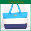 Canvas Stripe Women Handbag Summer Beach Shoulder Bags Messenger Tote Hand Bag