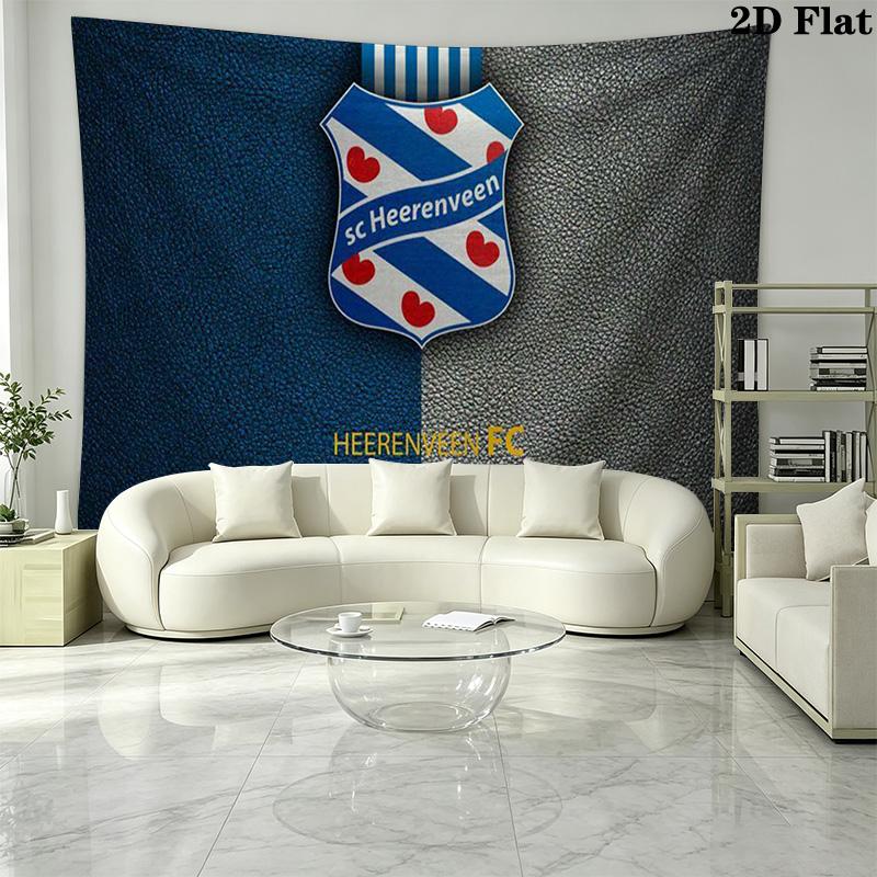 Heerenveen Wall Tapestry Aesthetic Wall Hanging Printed Fabric Blanket Decorative Tapestries for Bedroom Living Room Home Decor