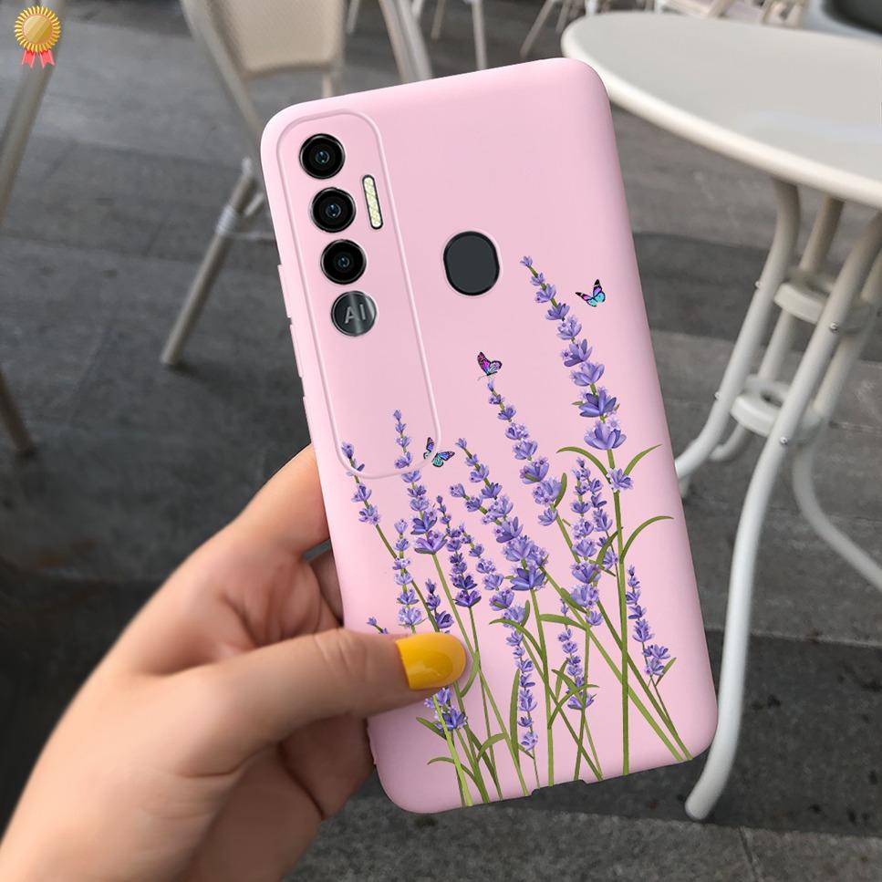 For Tecno Spark 7 P Pro 7P 7Pro Case Cute Girls Bear Back Cover Silicone For Tecno Spark7 P Pro Spark 7 P Pro 7P 7Pro Phone Case
