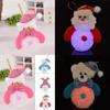 Exquisite Christmas Luminous Pendant With Santa Claus Snowman Bear And Elk Eye Lantern Snowman Led Night Light
