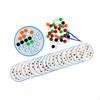 Color Matching Game Chic Birthday Gifts Interactive Toy Practical Clip Ball Puzzle for Nursery