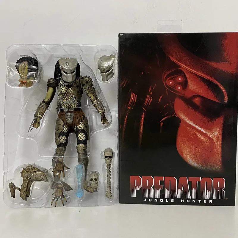NECA Alien Jungle Hunter Predator Actionfigur Modell Spielzeug Bücherregal Brinquedos Sammlerpuppe