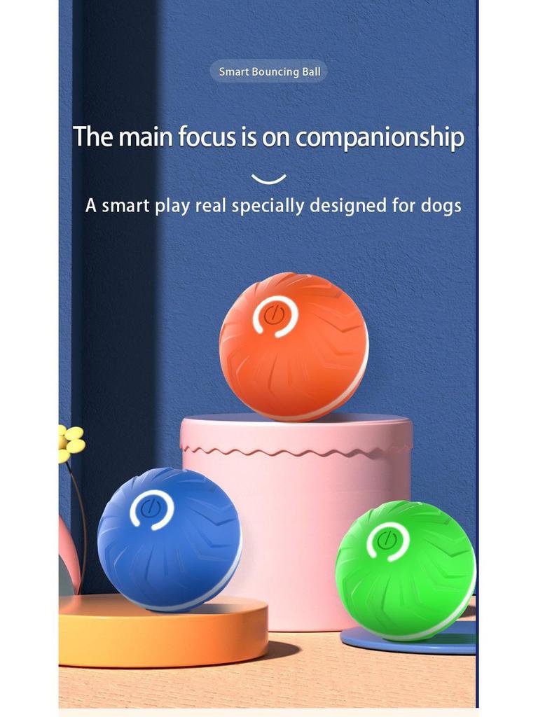 Intelligenter Schwerkraft-Hüpfball: Elektrisches Haustierspielzeug für Selbstbeschäftigung und gegen Langeweile