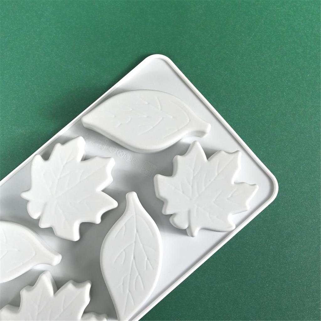 Maple Leaf Shape Silicone Molds Baking Tool Mousses Cake Decorating Molds for Making Chocolate Candy Candle Soap