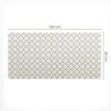 Anti-slip Mouse and Keyboard Mat Geometric Pattern 100x50 Cm