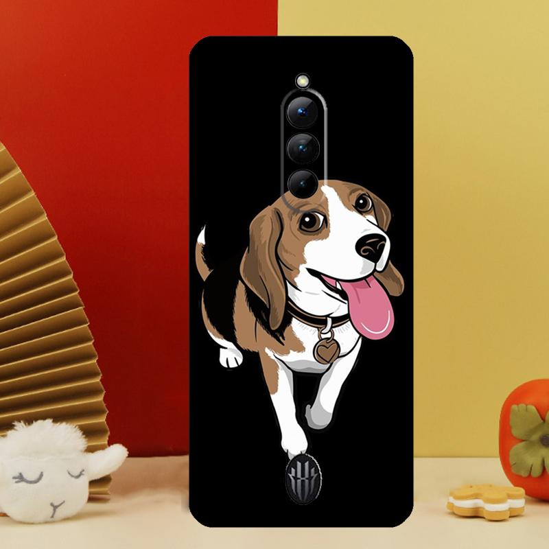 Cartoon Beagle Dog Case For Nubia Red Magic 10 9 8 Pro Plus 6 7 6S 7S Pro 5G 6R RedMagic 8S 9S Pro Plus Cover