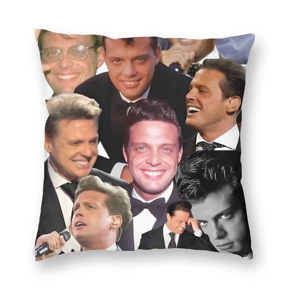 Luis Miguel Album Romance Tanktop Kissenbezug Weiche Polyester Kissenhülle Geschenk Kissenhülle Schlafzimmer Quadratisch 45*45cm