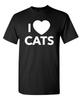 Cats Are Lovely Them Sarcastic Humor Novelty Super Soft Ring Spun Funny T Shirt