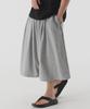 PIANER Super Wide Sweat Bermuda Shorts (Melange)